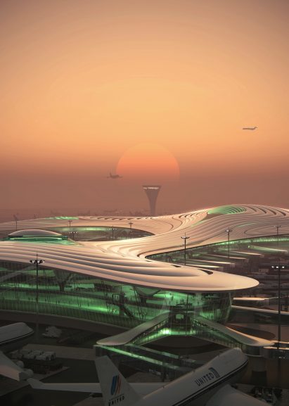 Harbin Airport Terminal Three by MAD