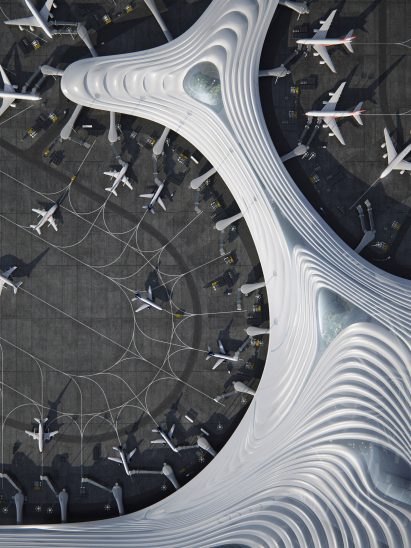 Harbin Airport Terminal Three by MAD