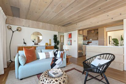 Manola Court by Rudolph Schindler restored
