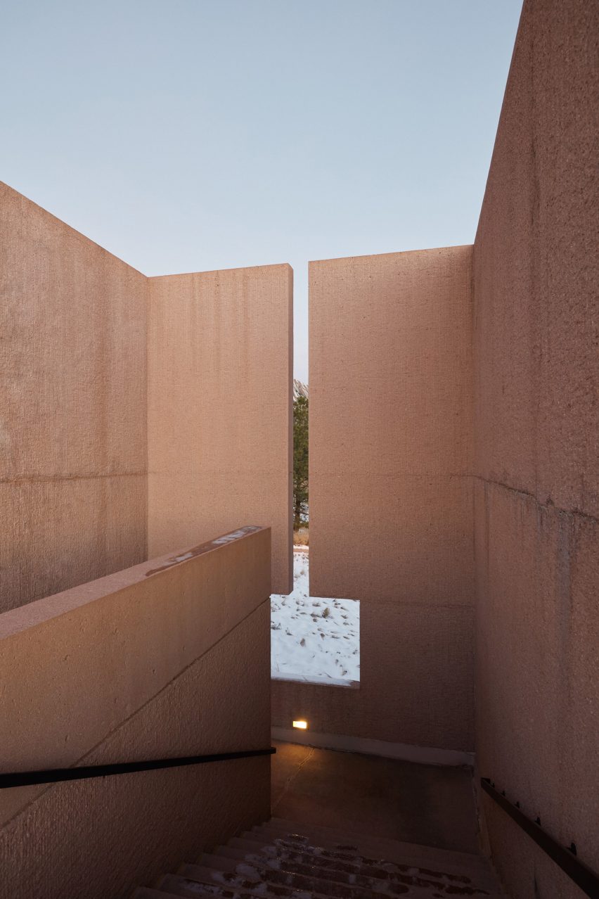 IM Pei's Mesa Lab photographed by Tom Ross
