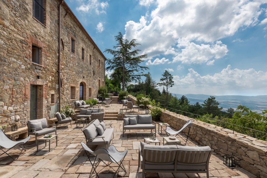 Monteverdi Tuscany boutique hotel by Michael Cioffi and Ilaria Miani