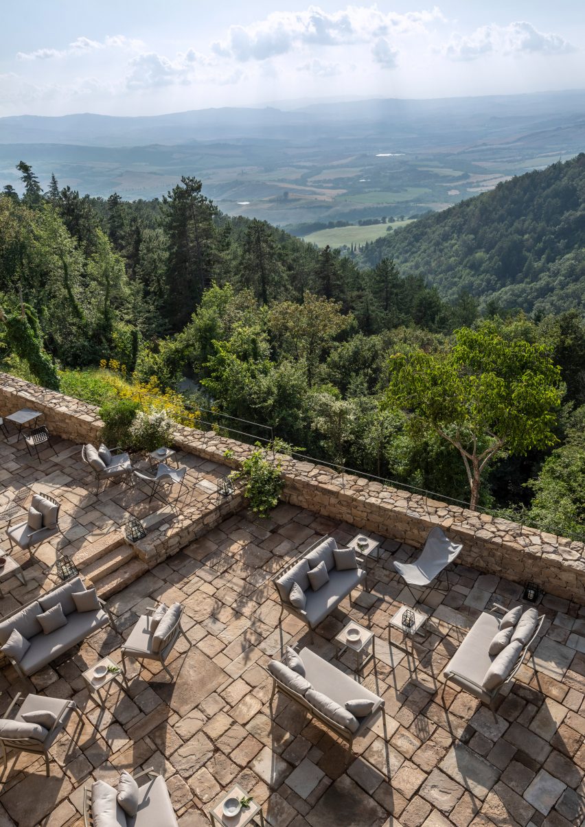 Monteverdi Tuscany boutique hotel by Michael Cioffi and Ilaria Miani