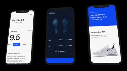 Nike Fit app