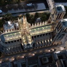 Notre-Dame poor and spire rebuild by Miysis Studio