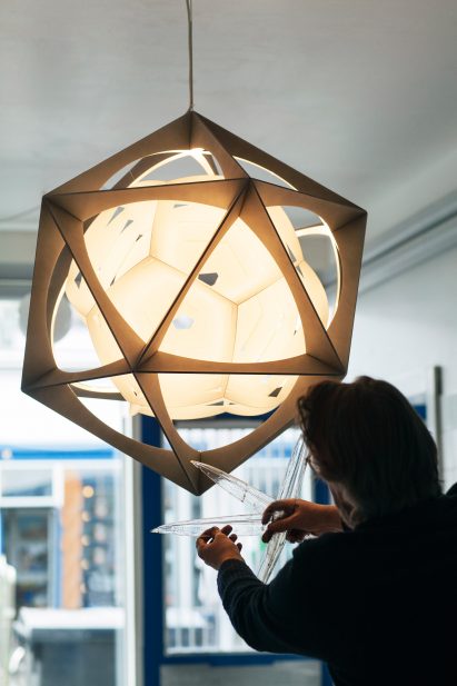 OE Quasi Light by Olafur Eliasson for Louis Poulsen