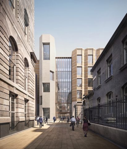 Temporary House of Commons for the UK Parliament by AHMM
