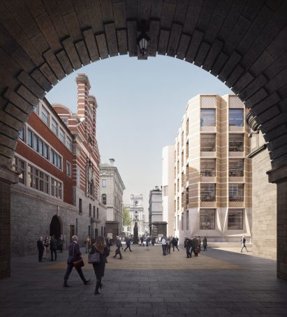 Temporary House of Commons for the UK Parliament by AHMM