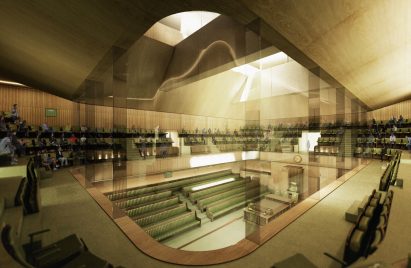 Temporary House of Commons for the UK Parliament by AHMM