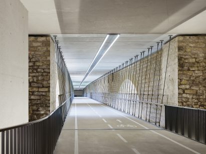 Passerelle Pont Adolphe by CBA Architects