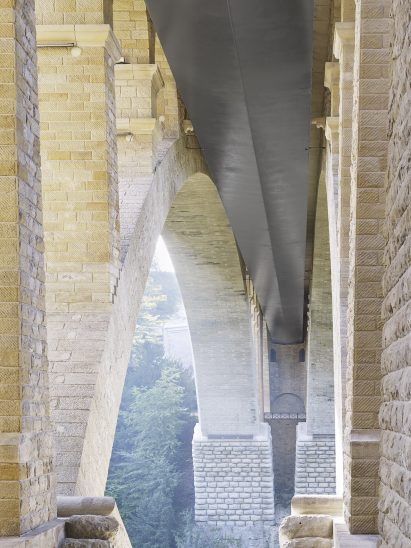Passerelle Pont Adolphe by CBA Architects