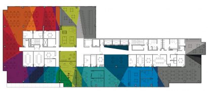 Interesting office floor plans
