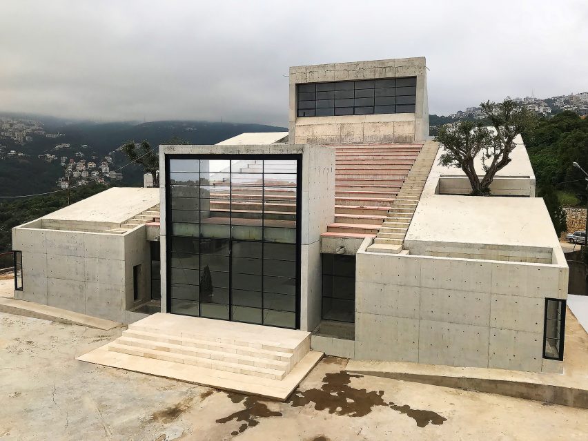 Saint-Charbel Church in Zakrit, Lebanon by Blankpage Architects