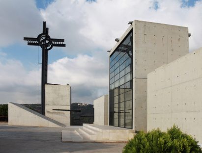 Saint-Charbel Church in Zakrit, Lebanon by Blankpage Architects