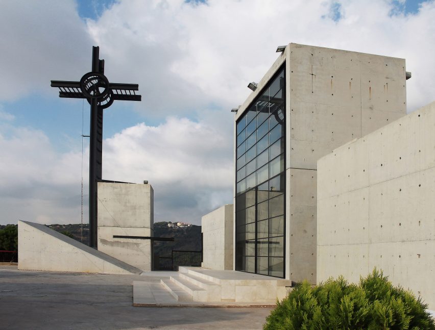 Saint-Charbel Church in Zakrit, Lebanon by Blankpage Architects