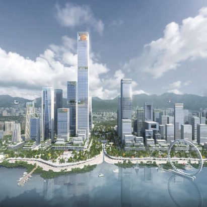 Shenzhen Bay Headquarters City by Henning Larsen