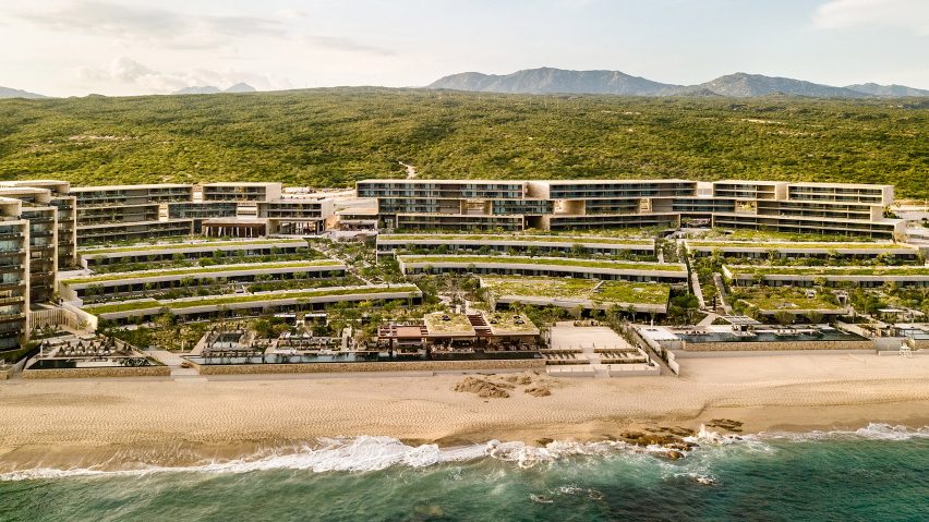 Sordo Madaleno completes Solaz Resort in Cabo with stacked blocks and cascading terraces