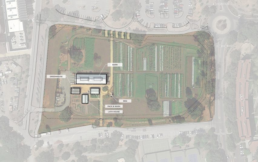 Stanford University educational farm in Silicon Valley, California by CAW Architects