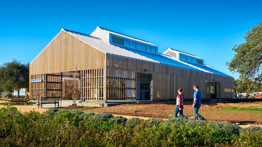 Stanford University educational farm in Silicon Valley, California by CAW Architects