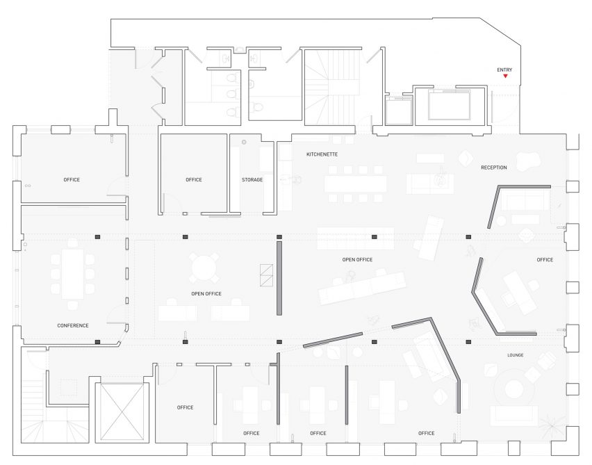 Office floor plans