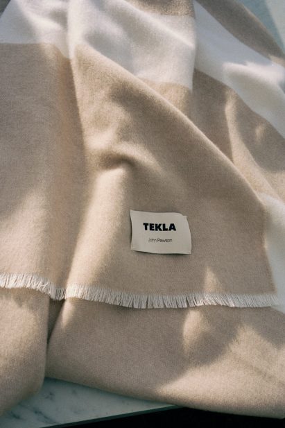 John Pawson blankets for Tekla Fabrics