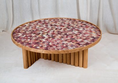 Mexican designer Fernando Laposse has developed Totomoxtle, a veneer material that uses the colourful husks of heirloom corn species and restores vital biodiversity.
