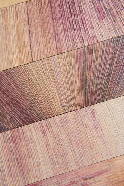 Mexican designer Fernando Laposse has developed Totomoxtle, a veneer material that uses the colourful husks of heirloom corn species and restores vital biodiversity.