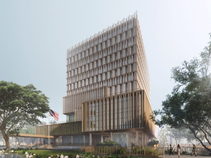 US Embassy New Office Annex in Bangkok by SHoP Architects