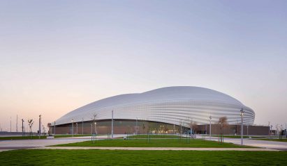Zaha Hadid Architects' Al Wakrah stadium for the Qatar World Cup 2022 opens