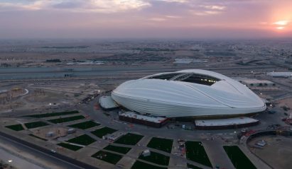 Zaha Hadid Architects' Al Wakrah stadium for the Qatar World Cup 2022 opens