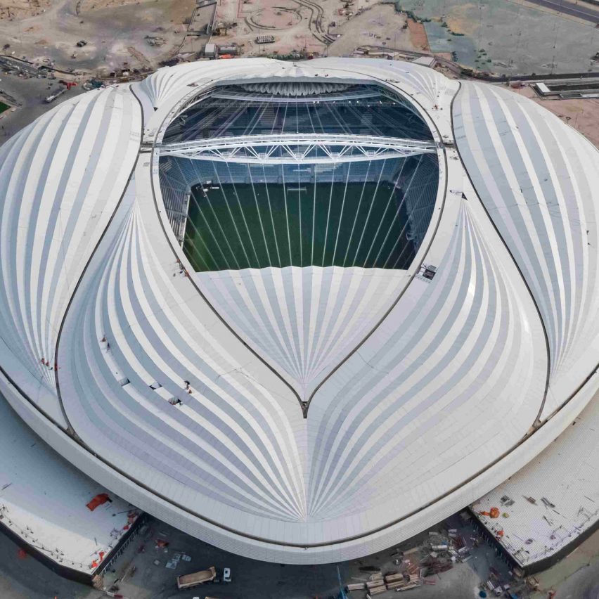 Al Wakrah Stadium for the 2022 World Cup in Qatar by Zaha Hadid Architects