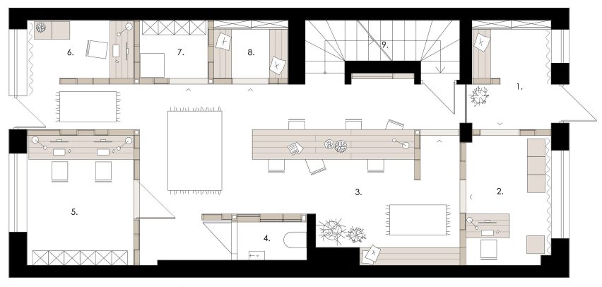 Office floor plans