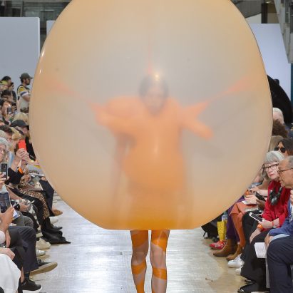 Balloon fashion collection by CSM graduate Fredrik Tjaerandsen