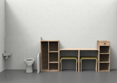 Central Saint Martins students design prison cell furniture