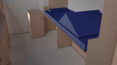 Central Saint Martins students design prison cell furniture