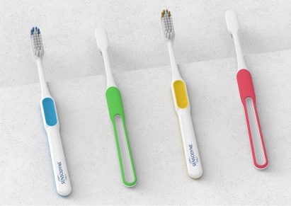 Design Effectiveness Award Sensodyne toothbrush