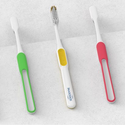 Design Effectiveness Award Sensodyne toothbrush