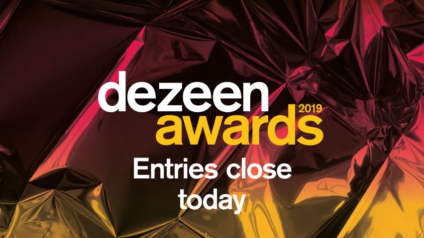 Dezeen Awards entries close today