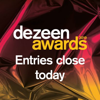 Dezeen Awards entries close today