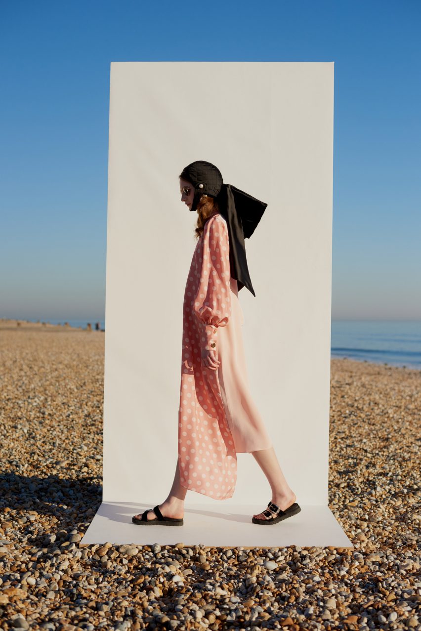 Mother of Pearl Net-A-Porter peace silk