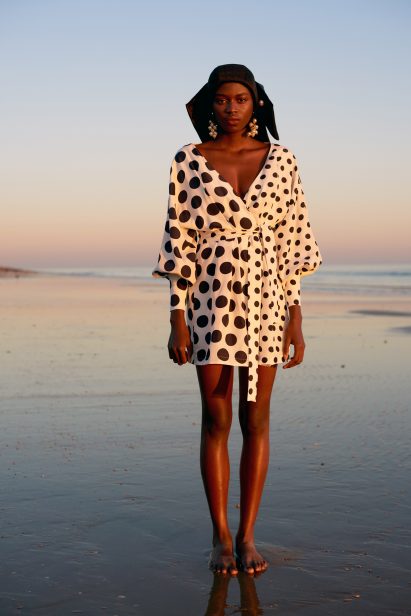 Mother of Pearl Net-A-Porter peace silk