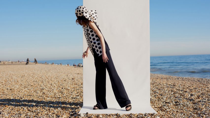 Mother of Pearl Net-A-Porter peace silk