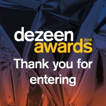 Thank you for entering Dezeen Awards 2019