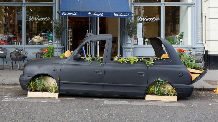 Fatkin, Patrick McEvoy and PARTI create city parklets in central London