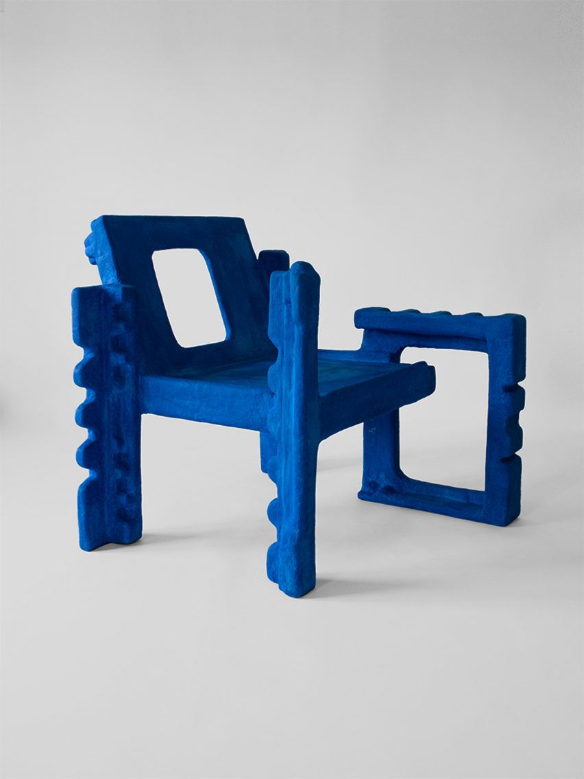 Savvas Laz Trashformers styrofoam chair