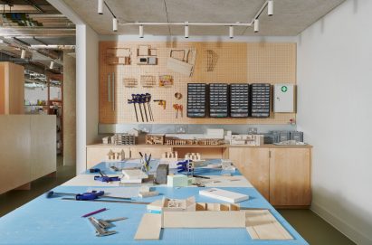Universal Design Studio Map Project Office office interior