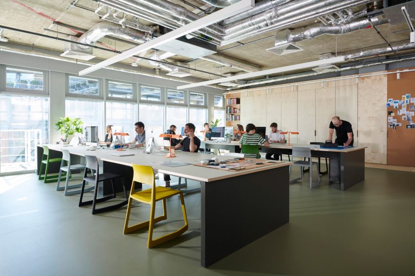 Universal Design Studio Map Project Office office interior