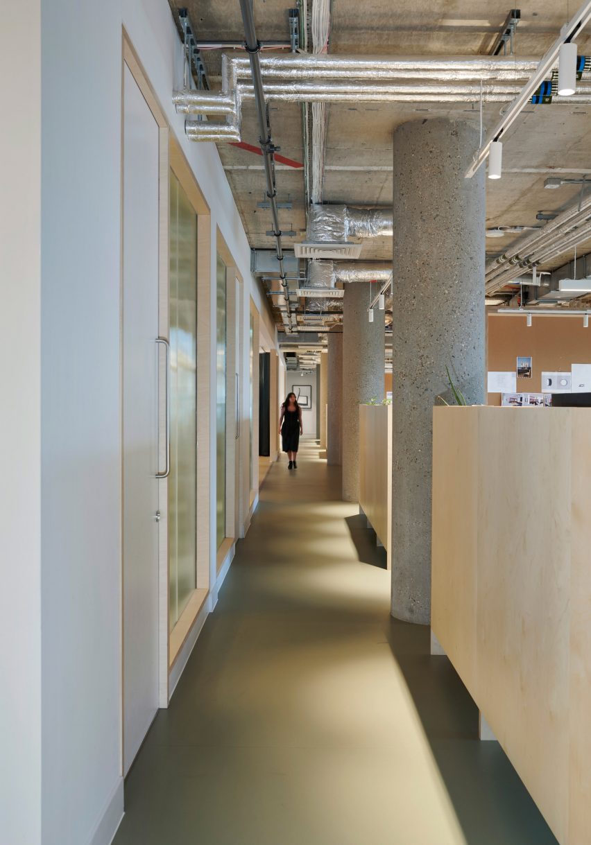 Universal Design Studio Map Project Office office interior