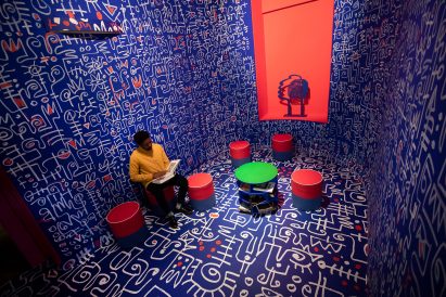 Yinka Ilori Stand Up Get Up Now exhibition Somerset House