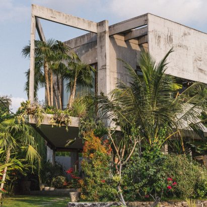 A Brutalist Tropical Home in Bali