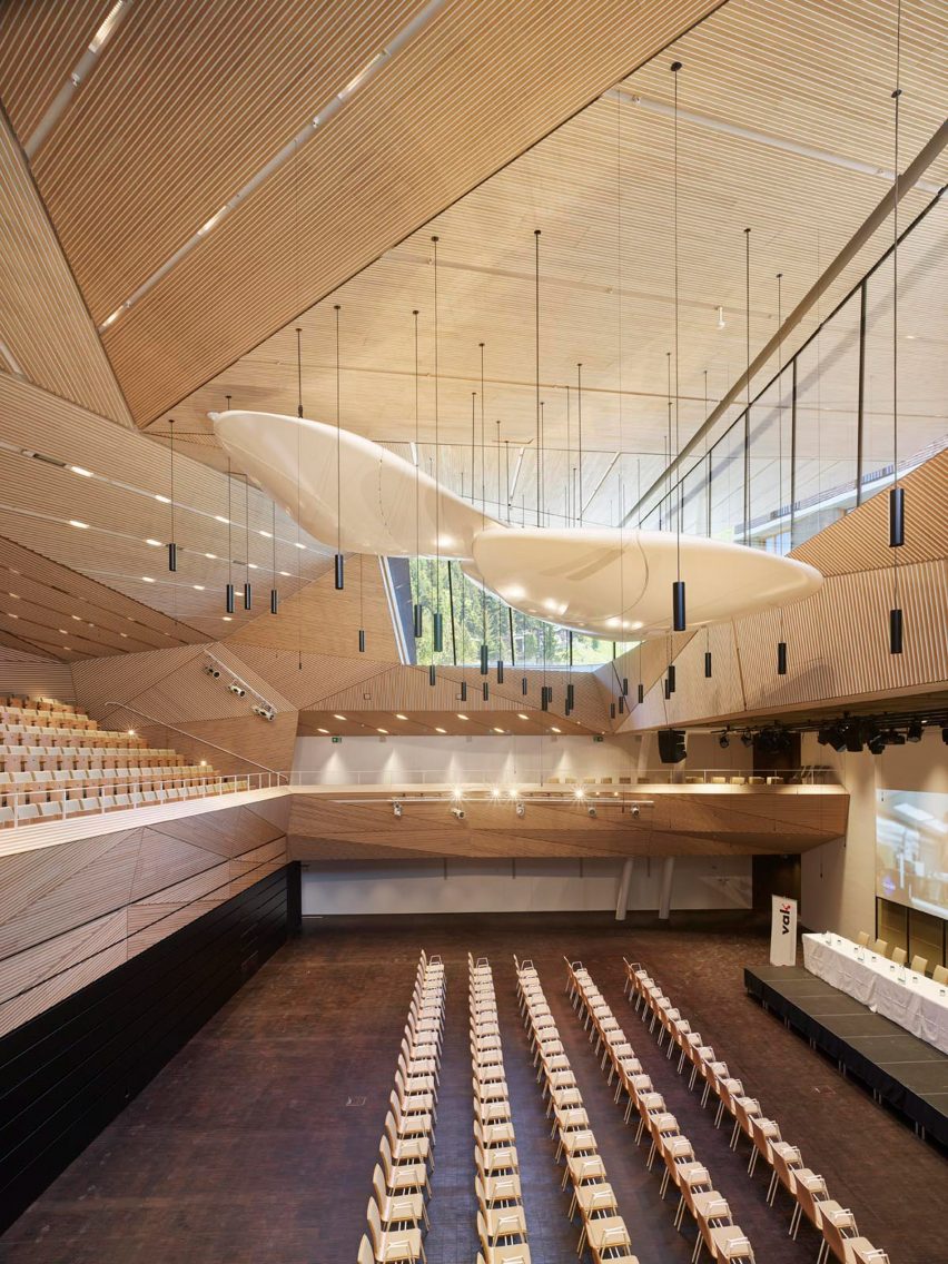 Andermatt Concert Hall in the Swiss Alps by Studio Seilern Architects